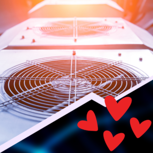 Black and Tosca Modern HVAC Service Instagram Post