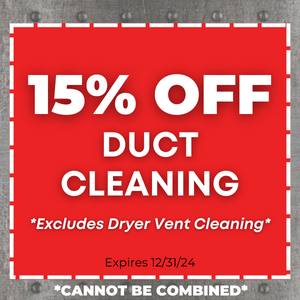 15% off Duct Cleaning