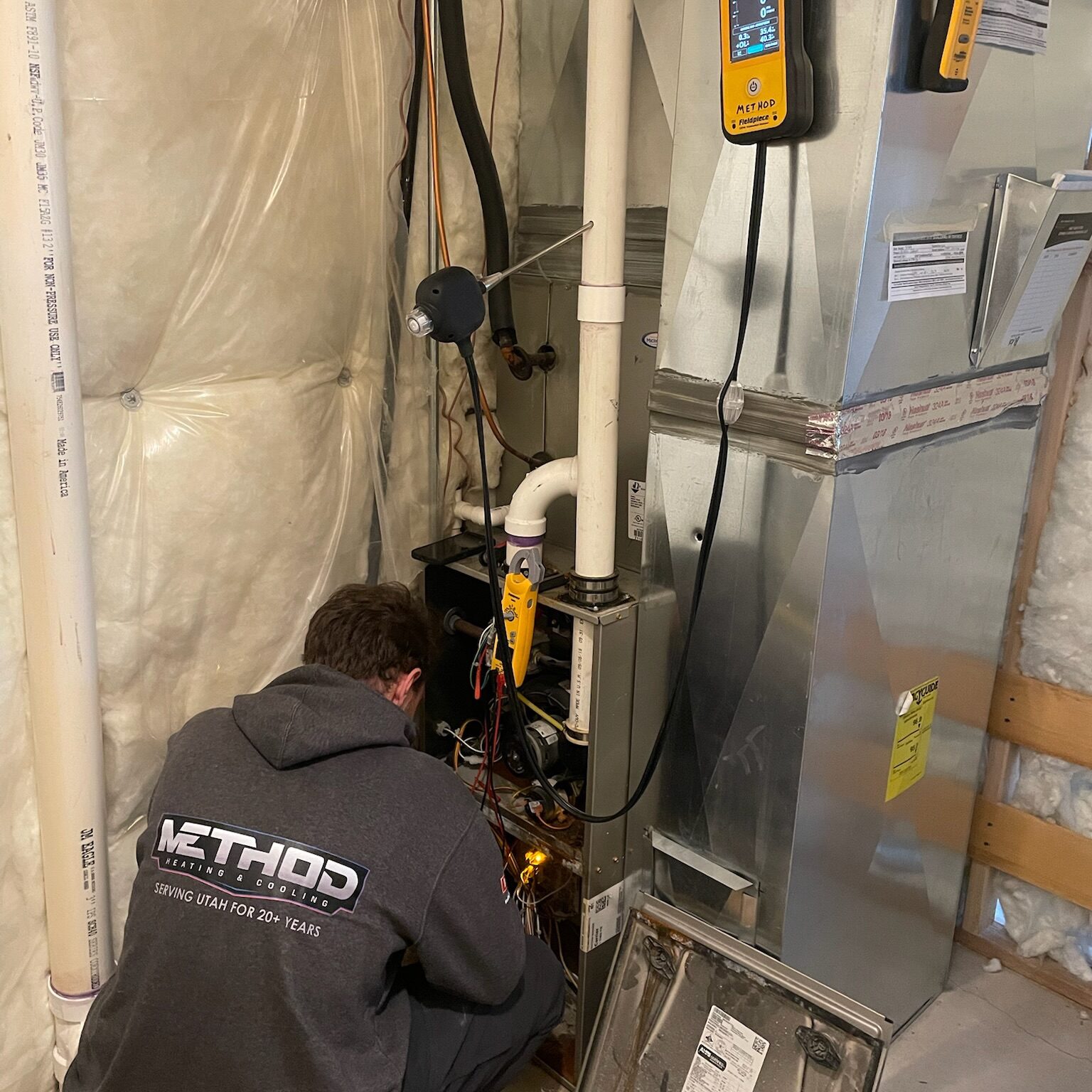 Professional AC coil cleaning service in Sandy, Utah