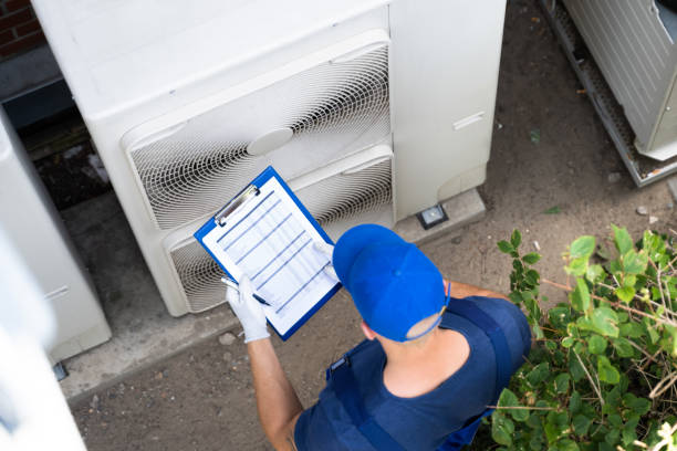 Residential air conditioner receiving a comprehensive system inspection