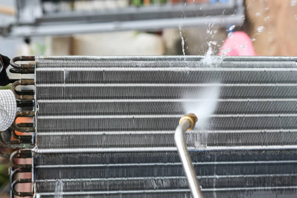 Evaporator and condenser coil cleaning by Method Air Heating and Air Conditioning