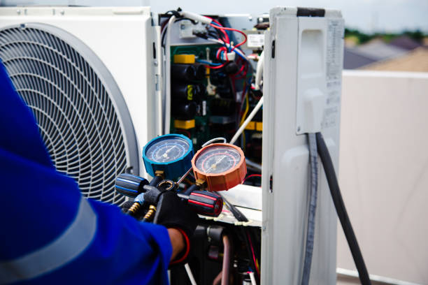 Method Air Heating and Air Conditioning performing refrigerant recharge